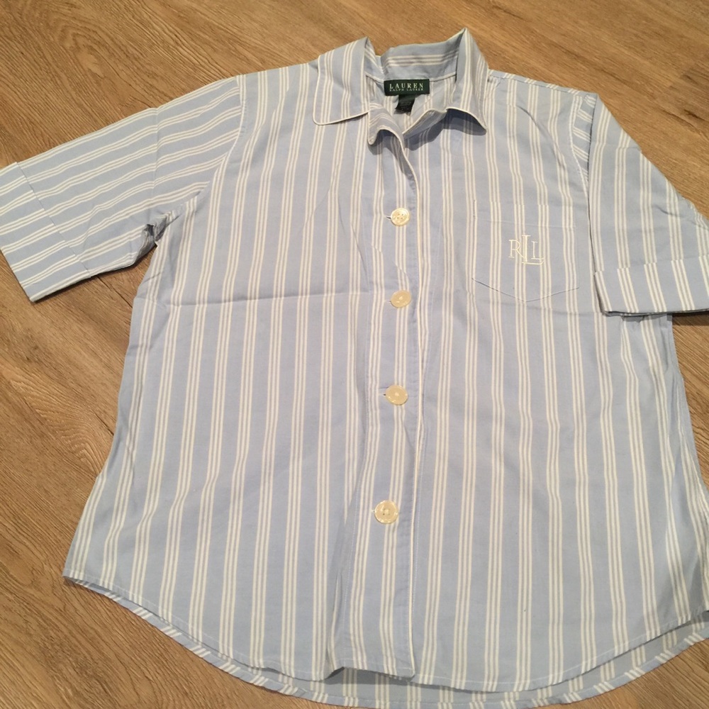 Lauren Ralph Lauren PJ top 100% Cotton
